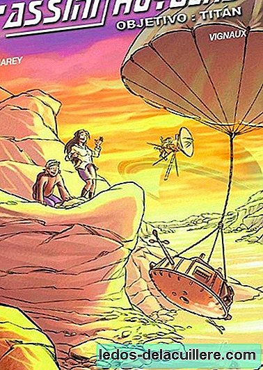 The ESA comic to learn about Saturn and Titan at school