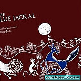 "Le chacal bleu": un travail parfait pour donner à vos enfants le goût de l'esthétique des illustrations