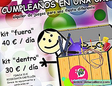 "Birthday in a box": if you live in Castellón, you will like this idea to organize birthday games