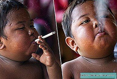 Fant, ki je pokadil 40 cigaret na dan, gre na hitro hrano