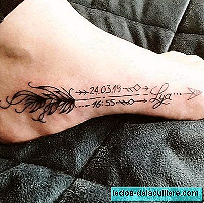 Navnet på barna dine på huden: 27 tatoveringsideer som vil inspirere deg