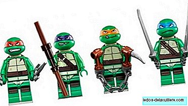 Kekuatan Ninja Turtles mencapai Lego