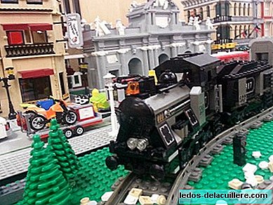 No próximo final de semana, o "I Rail Event" é comemorado: uma exposição ao vivo construída com peças LEGO
