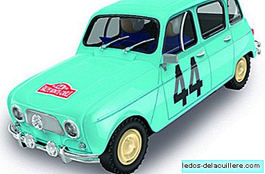 The Renault 4L is presented as a novelty in the new Scalextric cars this Christmas