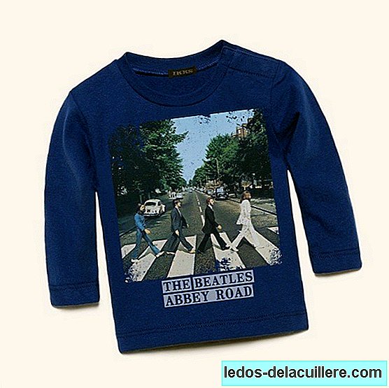 Il rock and roll dei Beatles vive nelle t-shirt per bambini IKKS