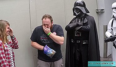 Every Star Wars fan's dream: find out you're going to have a baby with Darth Vader