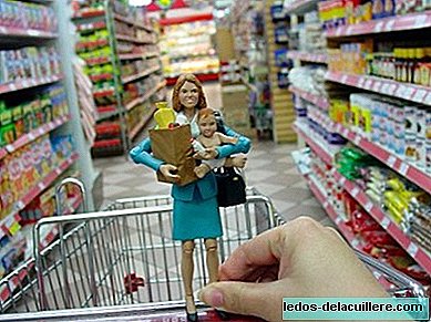 Speciale babyvoeding: naar de supermarkt met de kinderen