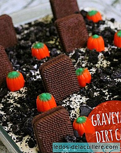 This cemetery is not scary. Will you prepare it for dessert on Halloween?