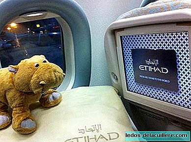 Etihad Airways offers a nanny flight service