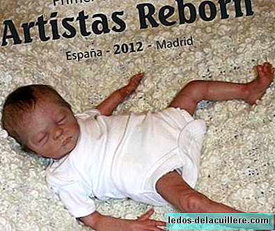 Exhibition of reborn babies in Madrid