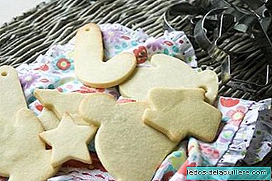 Cookie Giáng sinh để làm với trẻ em (I): công thức bột