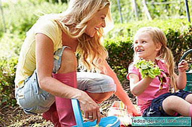 Do gardening with your children: all are benefits