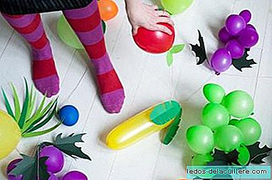 自分でやる：子供のパーティー用の果物の形の風船