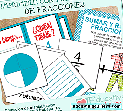 "Printable with fraction manipulatives": a new resource of Meninheira Educational