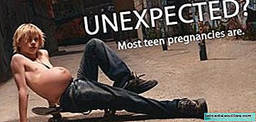 Unexpected? The shocking campaign that shows pregnant teenagers