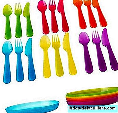 Kalas: new and colorful collection of cutlery for children from Ikea