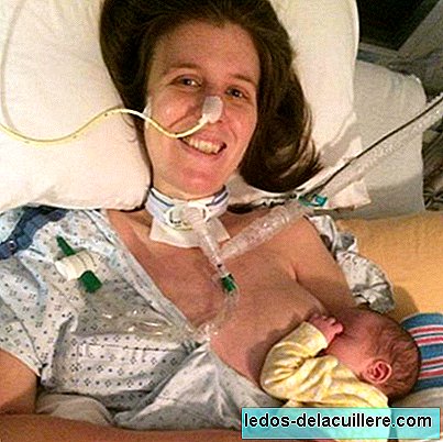 Odhodlanie matky s terminálnou chorobou na dojčenie dieťaťa napriek paralyzácii