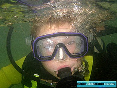 The difficult combination between children and diving
