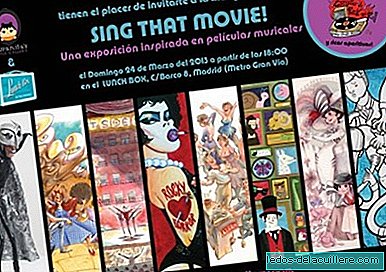 Susanita's Little Gallery's exhibition is called Sing that movie! and can be seen in the Lunch Box (Madrid)