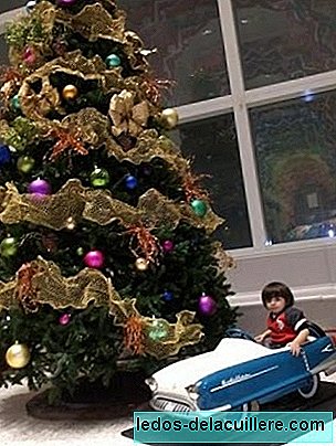 Foto del tuo bambino: Juan Pablo nel suo primo viaggio di Natale