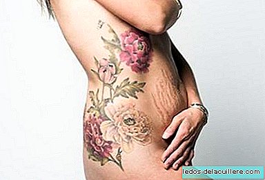 The traces of pregnancy shown by Jade Beall