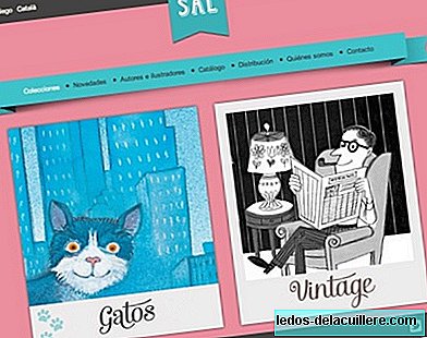 Lata de sal is a children's book publisher specializing in two beautiful collections: cats and vintage