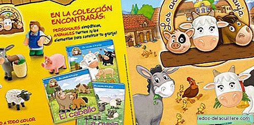 The collection 'The animals of the farm' reaches the market for children to have fun and learn