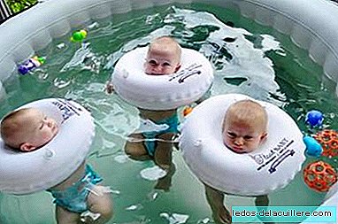 Would you take your baby to a spa? And would you put a float around your neck?