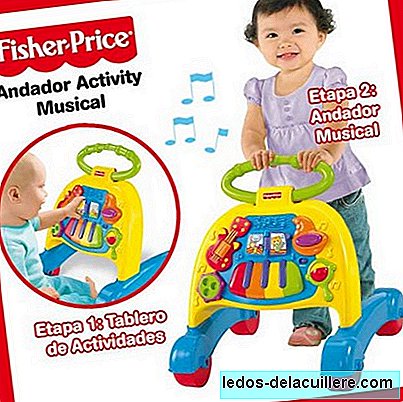 The 10 most loved toys: musical activity walker, your first steps