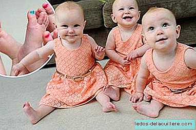 Părinții unor triplete își vopsesc unghiile de culoare diferită pentru a le diferenția