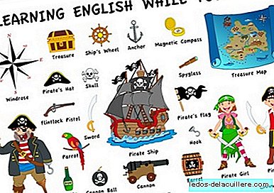 Original tablecloths for children full of English vocabulary