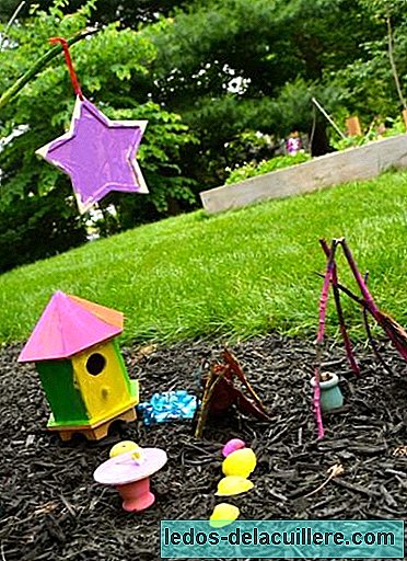 Crafts with children: build fairy houses