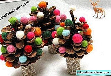 Christmas crafts for children made with pineapples