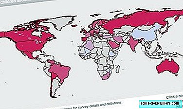 Interaktyvus vaikų nutukimo žemėlapis pasaulyje