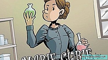 Marie Curie, a atividade de rádio é uma história em quadrinhos em busca de financiamento em Lánzanos