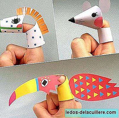 Printable finger puppets