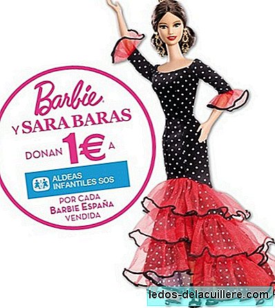 Mattel launches a Barbie inspired by Sara Baras who collaborates with Children's Villages