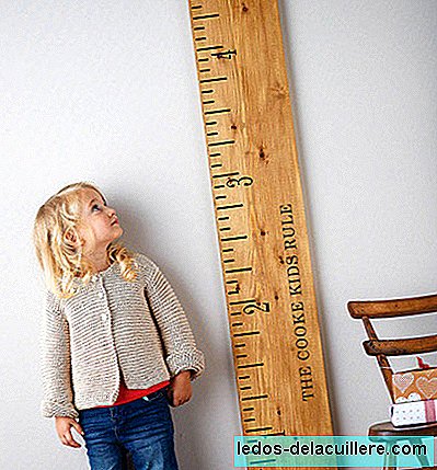 Ahşap metre: Çocuk odasında retro bir dokunuş