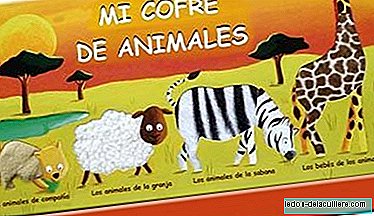 "My chest of animals", books for the child to discover nature
