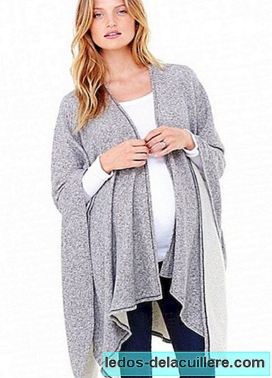 Мода для материнства осінь-зима 2014/2015: пончо для вагітних