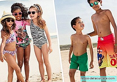 Spring / Summer 2014 fashion for babies and children: low cost swimsuits for kids