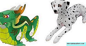 Do we ride a zoo at home? Paper animals to do with children