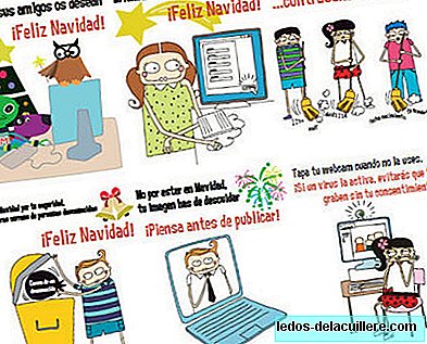 Mosi og vennene hans lærer barn å surfe på Internett