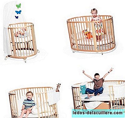 Evolutionary furniture for the baby's room to grow with him. Cribs