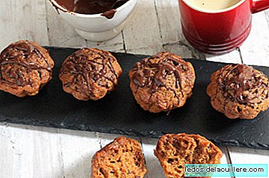 Korenčki in čokoladni muffini. Recept
