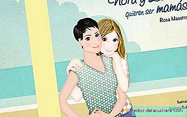 "Nora and Zoe, two moms for a baby", a story to explain to children with two moms where they come from