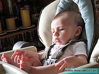 Eye! Babies suffer more and more falls from the high chair
