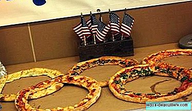 Olympic pizzas, a fun idea to cook with children