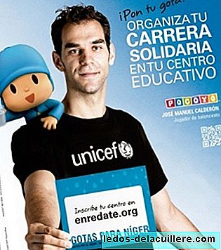 Pocoyo and José Manuel Calderón join UNICEF in the Drops for Niger project