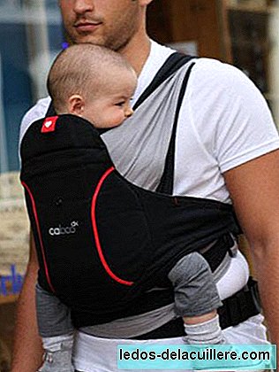 Portador de bebê Caboo dx para dar ao pai no dia dos pais